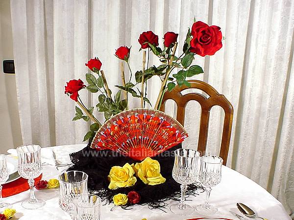 Spanish Table Centerpiece