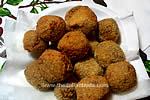 Vegetarian meatballs with quinoa and mushrooms