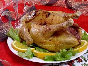 Cappone ripieno di marroni