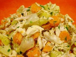 Insalata di pollo alla senape