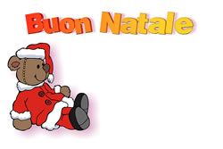 modello di bigliettino di invito - auguri con orsetto