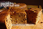 Panettone made with emmer flour and dried pineapple