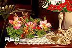 decorated basket
