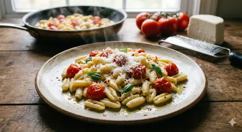 Cavatelli con la ricotta salata (Puglia e Basilicata)