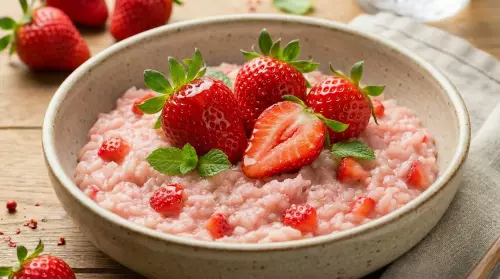 Risotto With Strawberries