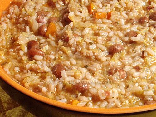 Paniscia, Risotto Novara-style