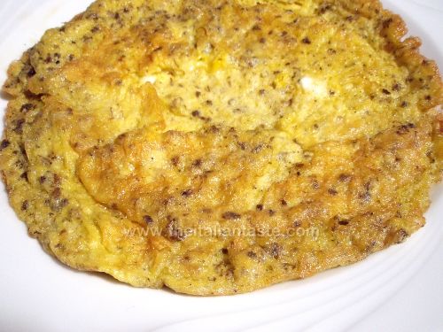 Frittata al tartufo