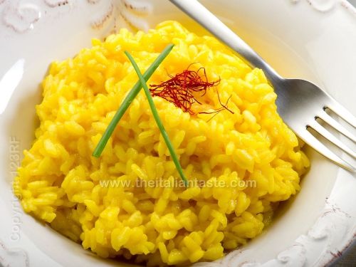 Risotto, Milanese-style