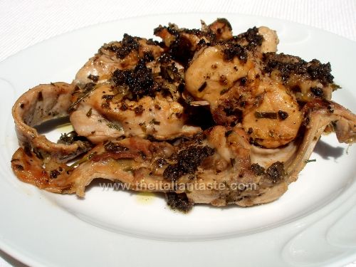 Coniglio al tartufo nero