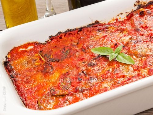 Neapolitan eggplant parmesan
