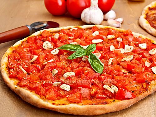 Pizza marinara (aglio e pomodoro)