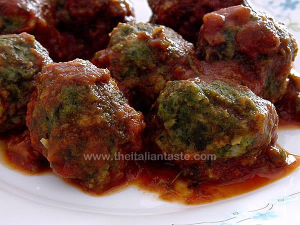 Canederli agli spinaci