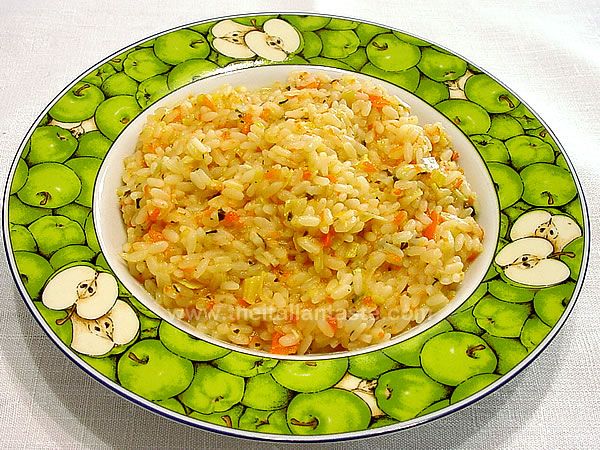 Risotto porri e carote