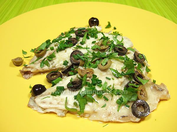 Sea bream with olives