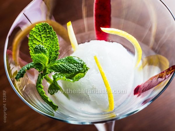 Sorbetto al limone