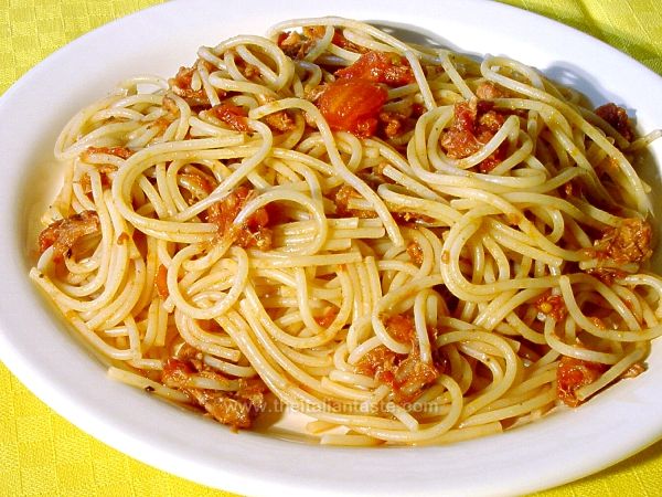 La spaghettata di Tina
