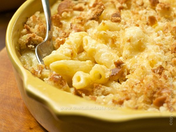 Penne gratinate