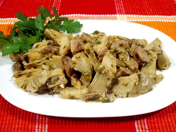 Artichokes and chestnuts