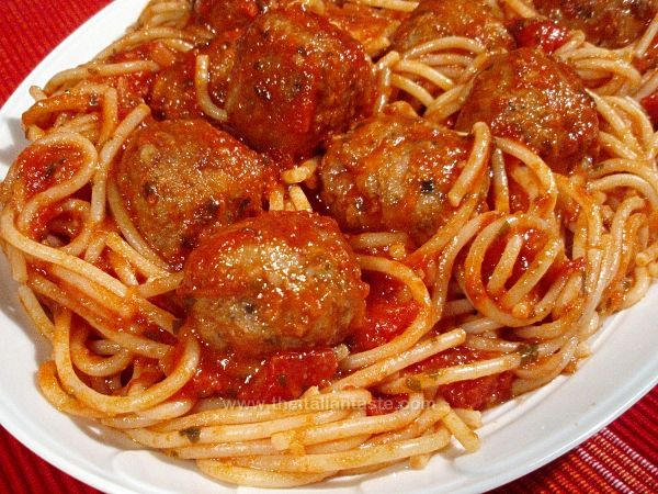 Spaghetti-and-meatball recipe