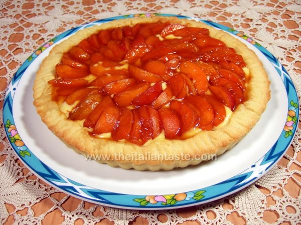 Crostata alle albicocche fresche