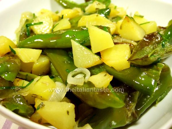 Peperoncini dolci e patate
