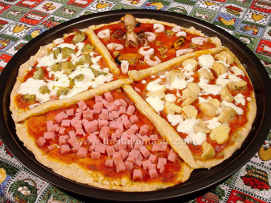 Pizza 4 stagioni
