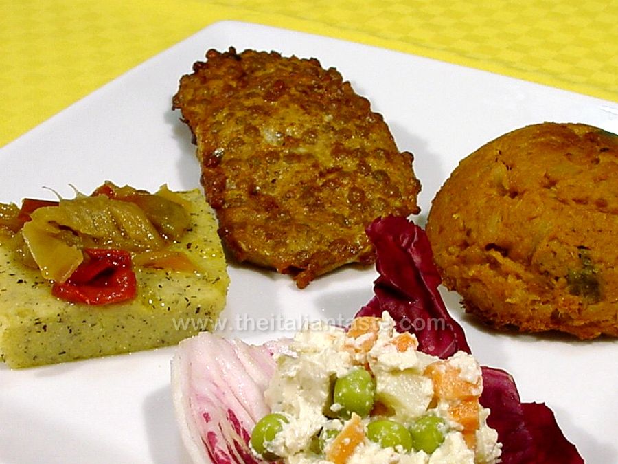 Mini frittatas wth lentils