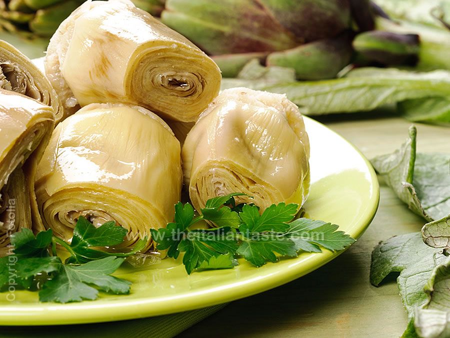 Canned artichokes in oil recipe